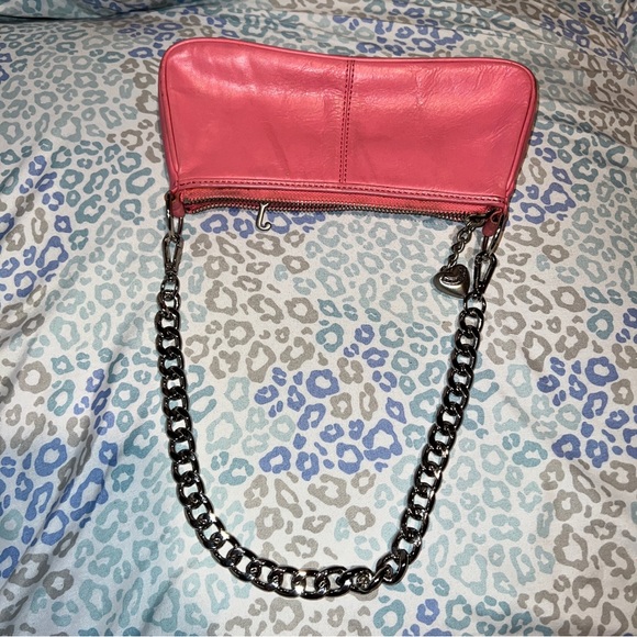 Vintage Pink Juicy Couture Purse Shoulder Bag Handbag Y2K - Lighten Up Be Juicy - Picture 6 of 11